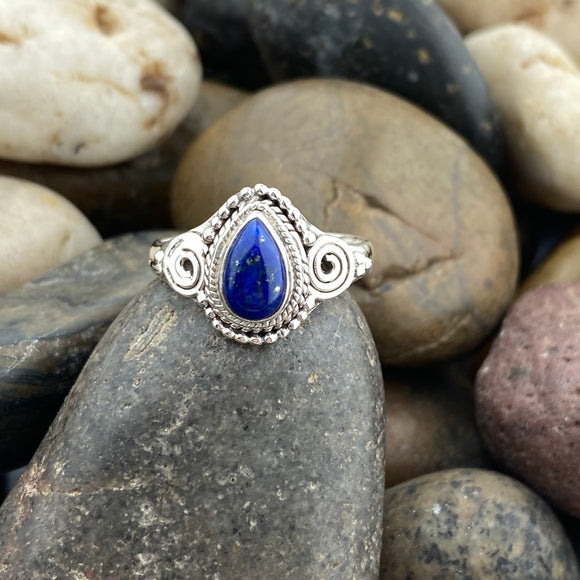 Lapis Ring 176 - Silver Street Jewellers