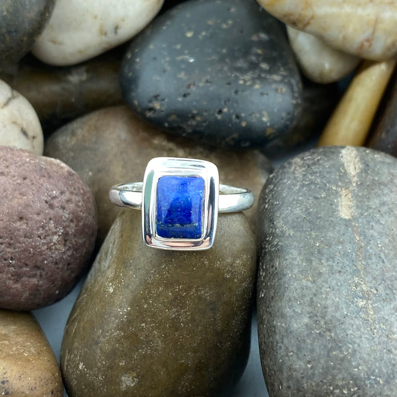 Lapis Ring 166 - Silver Street Jewellers