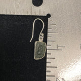 Moldavite Earring 28 - Silver Street Jewellers