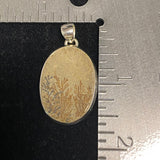 German Dendrite Pendant 139 - Silver Street Jewellers