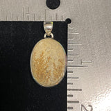German Dendrite Pendant 140 - Silver Street Jewellers