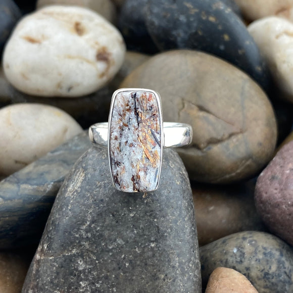 Astrophyllite Ring 2 - Silver Street Jewellers