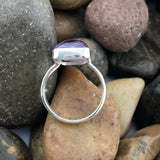 Amethyst Lace Ring 1117 - Silver Street Jewellers