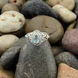 Blue Topaz Ring 577 - Silver Street Jewellers