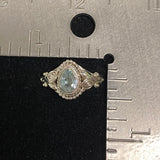 Blue Topaz Ring 579 - Silver Street Jewellers