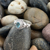 Blue Topaz Ring 590 - Silver Street Jewellers