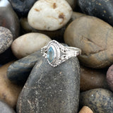 Blue Topaz Ring 592 - Silver Street Jewellers