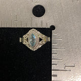 Blue Topaz Ring 592 - Silver Street Jewellers
