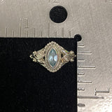 Blue Topaz Ring 593 - Silver Street Jewellers