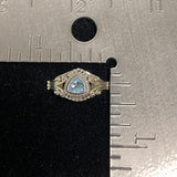 Blue Topaz Ring 600 - Silver Street Jewellers
