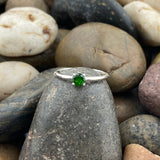 Chrome Diopside Ring 189 - Silver Street Jewellers
