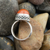 Carnelian Ring 133 - Silver Street Jewellers