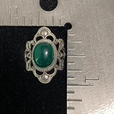 Green Onyx Ring 95 - Silver Street Jewellers