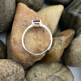 Garnet Ring 419 - Silver Street Jewellers
