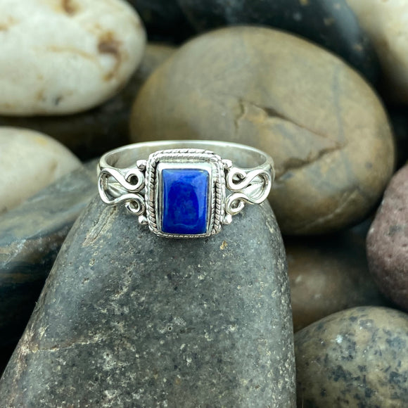 Lapis Ring 178 - Silver Street Jewellers