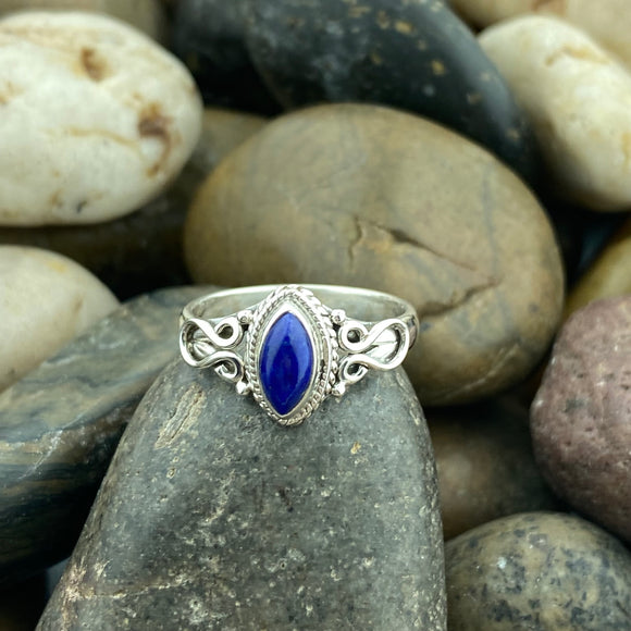 Lapis Ring 135 - Silver Street Jewellers