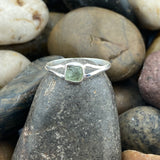Moldavite Ring 148 - Silver Street Jewellers
