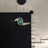 Malachite Cabochon Ring 39 - Silver Street Jewellers