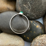 Malachite Cabochon Ring 40 - Silver Street Jewellers