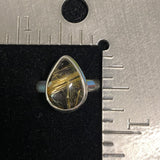 Rutilated Quartz Ring 16 - Silver Street Jewellers