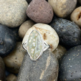 Ocean Jasper Ring 7 - Silver Street Jewellers