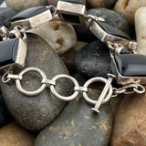 Black Onyx Bracelet 13 - Silver Street Jewellers