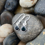 Black Onyx Earring 79 - Silver Street Jewellers
