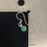 Malachite Earring 68 - Silver Street Jewellers