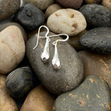 Plain Silver Earring 83 - Silver Street Jewellers