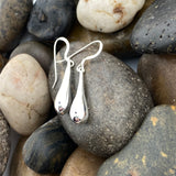 Plain Silver Earring 83 - Silver Street Jewellers