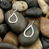 Plain Silver Earring 87 - Silver Street Jewellers