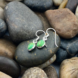 Green Copper Turquoise Earring 81 - Silver Street Jewellers