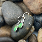 Green Copper Turquoise Earring 81 - Silver Street Jewellers