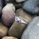 Amethyst Ring 1095 - Silver Street Jewellers