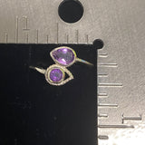 Amethyst Ring 1100 - Silver Street Jewellers