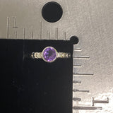 Amethyst Ring 1102 - Silver Street Jewellers
