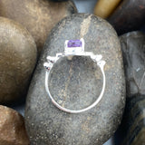Amethyst Ring 1105 - Silver Street Jewellers