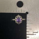 Amethyst Ring 1110 - Silver Street Jewellers