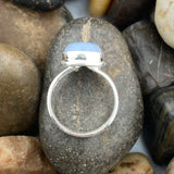 Blue Lace Agate Ring 2 - Silver Street Jewellers
