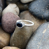 Black Onyx Ring 107 - Silver Street Jewellers