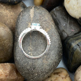 Blue Topaz Ring 548 - Silver Street Jewellers