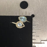 Blue Topaz Ring 559 - Silver Street Jewellers