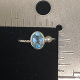 Blue Topaz Ring 565 - Silver Street Jewellers
