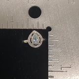 Blue Topaz Ring 568 - Silver Street Jewellers