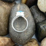 Blue Topaz Ring 572 - Silver Street Jewellers