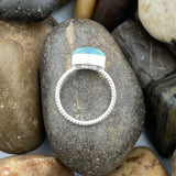 Chalcedony Ring 56 - Silver Street Jewellers