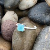 Chalcedony Ring 58 - Silver Street Jewellers