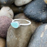 Chalcedony Ring 59 - Silver Street Jewellers