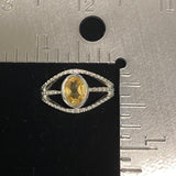 Citrine Ring 478 - Silver Street Jewellers