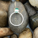Green Onyx Ring 87 - Silver Street Jewellers